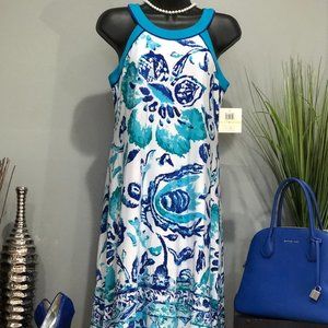 MULTI COLOR SPAGHETTI STRAP CASUAL  SUNDRESS